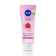 NIVEA GWP Glow Rice Scrub Organic Raspberry 75ml (Hadiah Percuma)