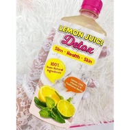 LEMON JUICE DETOX...