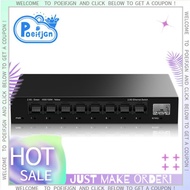 2.5Gb 8 Port Network Switch 2.5Gbps Unmanaged Ethernet Switch with 10Gb SFP+ Slot Home Lab Small Set