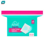 AIME เอเม่ สำลี โทนเนอร์ แผ่นบาง 240 แผ่น
