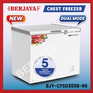 Berjaya Premium 230L Chest Freezer BJY-CFSD300B-R6 (White) 5 YEARS Compressor warranty