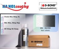 Sơn Xịt Xóa Vết Xước Ô TÔ TOYOTA HILUX Màu BẠC SÁNG Code 1D6 - SILVER MET Chính Hãng D-BOND Chất Lượ