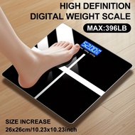Home Bathroom Digital Weight Scale-High Precision Weighing, Maximum 180kg/396.8LB, Large LCD Display