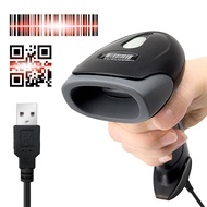 Handheld Barcode Scanner 2D USB Wired 1D QR Barcode Reader CCD 2.4G Wireless Barcode Scanner