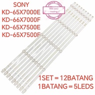 SONY KD-65X7000E KD-65X7000F KD-65X7500E KD-65X7500F LED TV BACKLIGHT ( LAMPU TV)