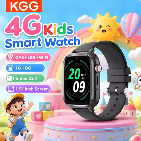 4G Smart Watch Kids GPS WIFI Video Call SOS 1G+8G APP Download Child Smartwatch Camera Monitor Track