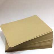 Brown paper kraft / Kraf / craft 100's size a4 175GSM