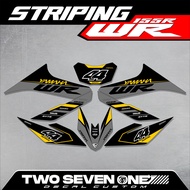 Yamaha WR 155 Striping - List of WR 155 - 15 sticker variations