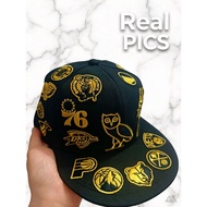 New Era 59FIFTY Fitted OVO® x NBA OG Owlr 59Fifty Fitted Hat Cap Fully Enclosed Baseball Cap multi-c
