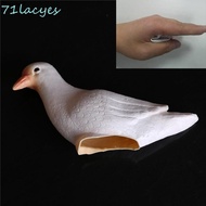 LACYES Latex Dove Magic Tricks, Close-Up Mentalism, Gimmick Magic Prop Gimmick Fake Rubber Dove Illu