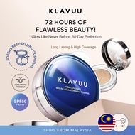 Klavuu Blue Pearlsation High Coverage Marine Collagen Aqua Cushion SPF 50+PA+++ 12g Makeup Foundatio