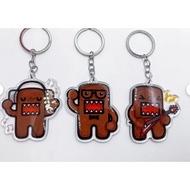 Domo-Kun Acrylic Keychains