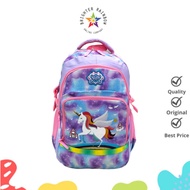 SILVER Girl 70495E -70795E UNICORN SCHOOL BACKPACK LAPTOP BACKPACK