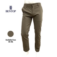 Bentop Cotton Pants Slim Fit 6591MNS-H