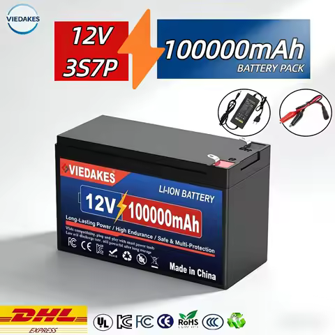 12V 10.5Ah Lithium Battery Rechargeable 12V Sprayer Battery Batería para pulverizador 12V with built
