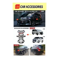 TOYOTA ALPHARD VELLFIRE AGH30 CONVERT TO AH40 2024 ALPHARD BODYKIT BUMPER HEAD TAIL LAMP FENDER BONN