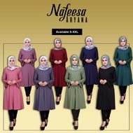 NAFEESA ARYANA MUSLIMAH BLOUSE 🌼