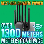 WiFi Extender Plug-In WiFi Signal Booster Dual-Band WiFi Repeater Long Range Universal Wireless Inte