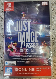 全新 Switch遊戲 Just Dance 2023 edition 舞力全開 2023 中英文版