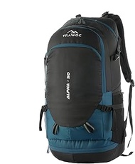 TRAWOC ALPHA 50 Litre Travel Backpack Water Resistant Daypack Bag for Cycling Trekking Hiking Campin