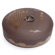 🚓Purple Sand Ceramic Tea Pot Fuding White Tea Tea Storage Pot Pu'er Tea Storage Box Tea Container Brick Tea Gift Box