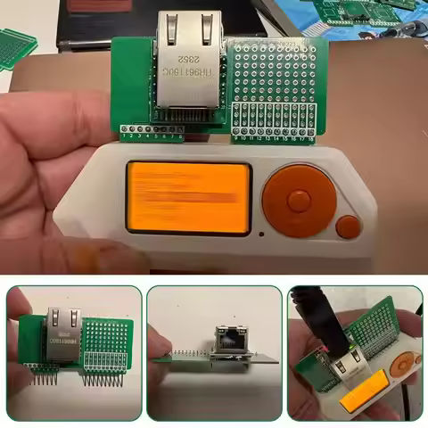 Microcontroller Ethernet Wired Networking Module Developed Circuit Board Game Console Accessories Fo