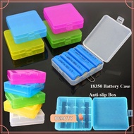 TOPBEAUTYMY 18650 Battery Box, 4 AA AA Plastic Battery ,  Anti-slip Coloful Battery Holder Storage 1