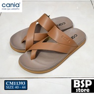 Cania รุ่น CM 11393 สีแทน รองเท้าแตะ cania (คาเนีย ดูแล...แคร์ทุกก้าว)