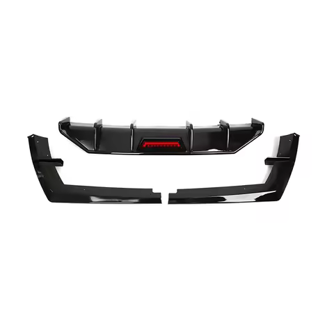 For Hyundai Elantra CN7 2021 2023 2025 Rear Bumper Diffuser Splitter Chin Spoiler Exhaust Pipe Bodyk