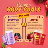 Combo Bakar Lemak Body Goals Berryfull Dan Gattox Readystock Original HQ