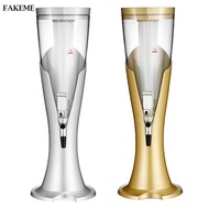 FAKEME Beer Dispenser with Spigot Beer Easy to Juice Dispenser Beer Soaking Bucket for
