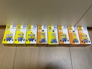 $80 TAKARA TOMY Tomica  Minions 迷你兵團 Figure 8隻 不散賣