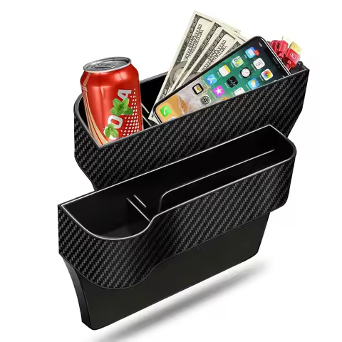 Car seat gap storage box, multi-functional car seat storage box, can store mobile phones, keys, and