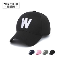 PXGˉPEARLY GATES HONMA J.Lindeberg Korean style casual golf hat spring and autumn embroidery W letter men's baseball cap