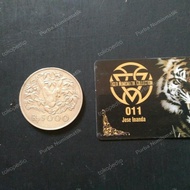 Koin Perak 5000 Rupiah Orang Utan 1974 Koin Silver