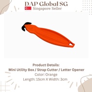 (SG Ready Stock) Mini Utility Box Cutter, Strap Cutter, and Letter Opener – Length: 15cm, Width: 3cm!
