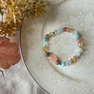 活潑摩根石貔貅彈性手鍊