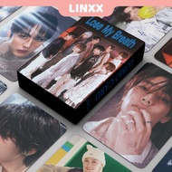 LINXX 55 Pcs Stray Kids Lose My Breath Holographic Laser Card Kpop Photocards  Postcards  Series