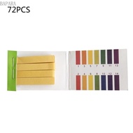 Bapara 72 Pcs Aquarium pH Test Strip Fish for Tank Test Kit Accurate Result for pH Easy Reading for Water Hydroponic Soi