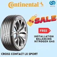 SALE (FREE INSTALLATION) CONTINENTAL CROSS CONTACT LX SPORT 225/65R17