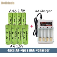 1.5V AA AAA Rechargeable Battery Ni-mh 1.5v 3800mah 3800mah Battery For Torch Toys Clocks Mice Computers Toys With Charger [ Hot sell ] bs6op2