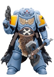 HiPlay JoyToy Warhammer 40K Collectible Figure: Space Marines Space Wolves Claw Pack Pack Leader -Lo