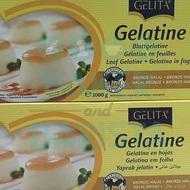 Gelatine Sheet (Bronze) / Gelatine Sheet HALAL (PER 5 SHEETS) bakernbar99