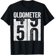 Oldometer 50 50Th Birthday Tee Funny Gift Unisex T-Shirt