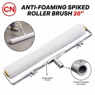CN Anti-Foaming Spiked Roller Brush For Epoxy Paint & Self-Leveling 70MM (D) x 550MM 20" (W) C/W Met