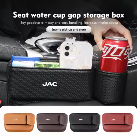 Car Seat Gap Storage Box Console Filler Stowing Tidying Case For JAC S2 J3 Board JS2 S3 JS3 J2 S5 T8