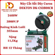 Máy cắt sắt để bàn 355mm. DEKTON DK-CS2400. Công suất 2400W. Động cơ chổi than.BH 12 tháng