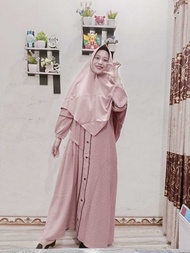 GAMIS SYARIFAH SET HIJAB BY ESCALA MODE//GAMIS SET HIJAB//SET SYARI SHAKILA