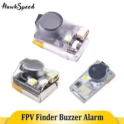 Finder JHE20B / JHE42B / JHE42B_S 5V Super Loud Buzzer Tracker w/ LED Buzzer Alarm For FPV Racing Dr