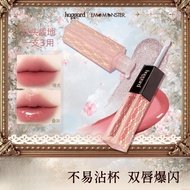 Haggard 黑烬唇釉 Double-Headed Dual-Use Water Matte Matte All-Match Matte Lipstick  Lip Glo